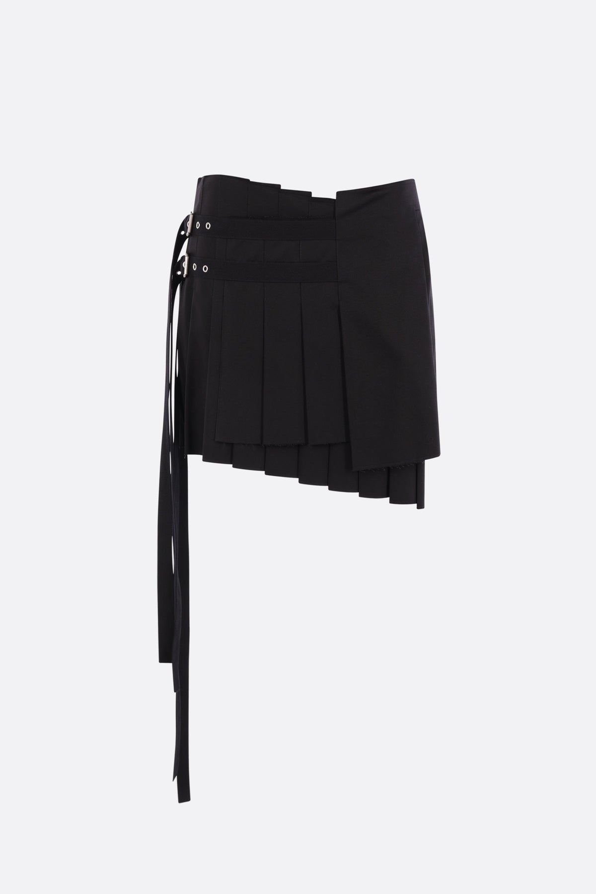 Tabea wrap mini skirt in twill