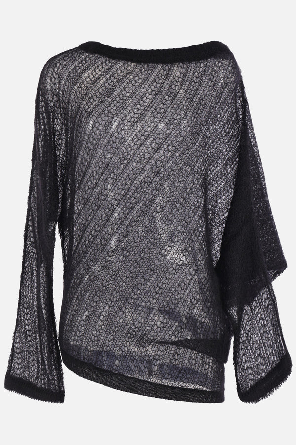 Christabel sweater in mohair and silk