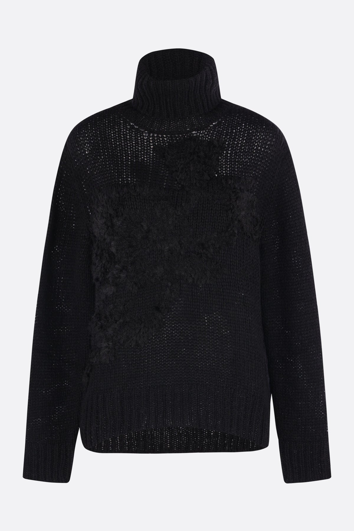 Fransina turtleneck sweater in alpaca wool blend