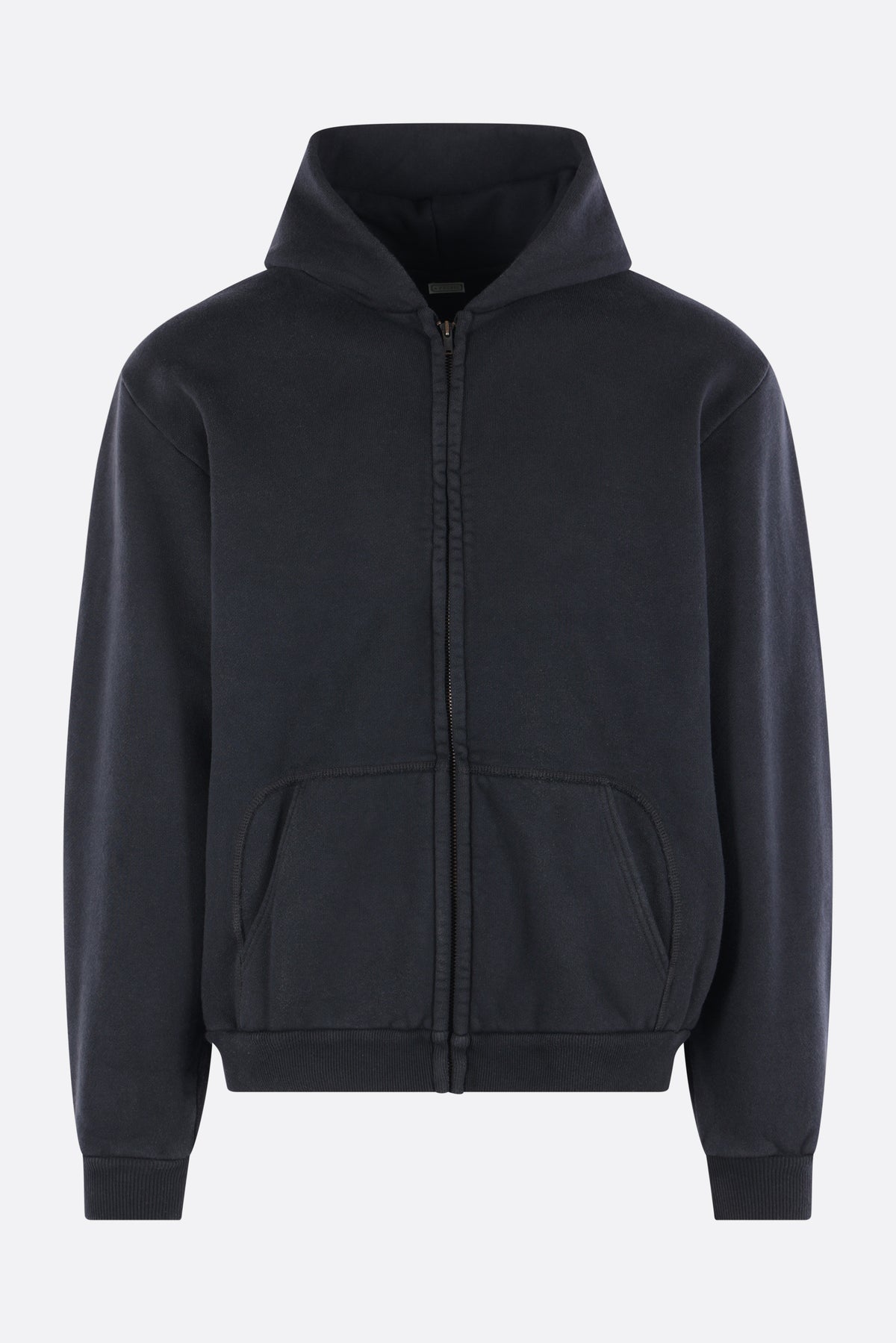 Vintage full-zip hoodie in jersey