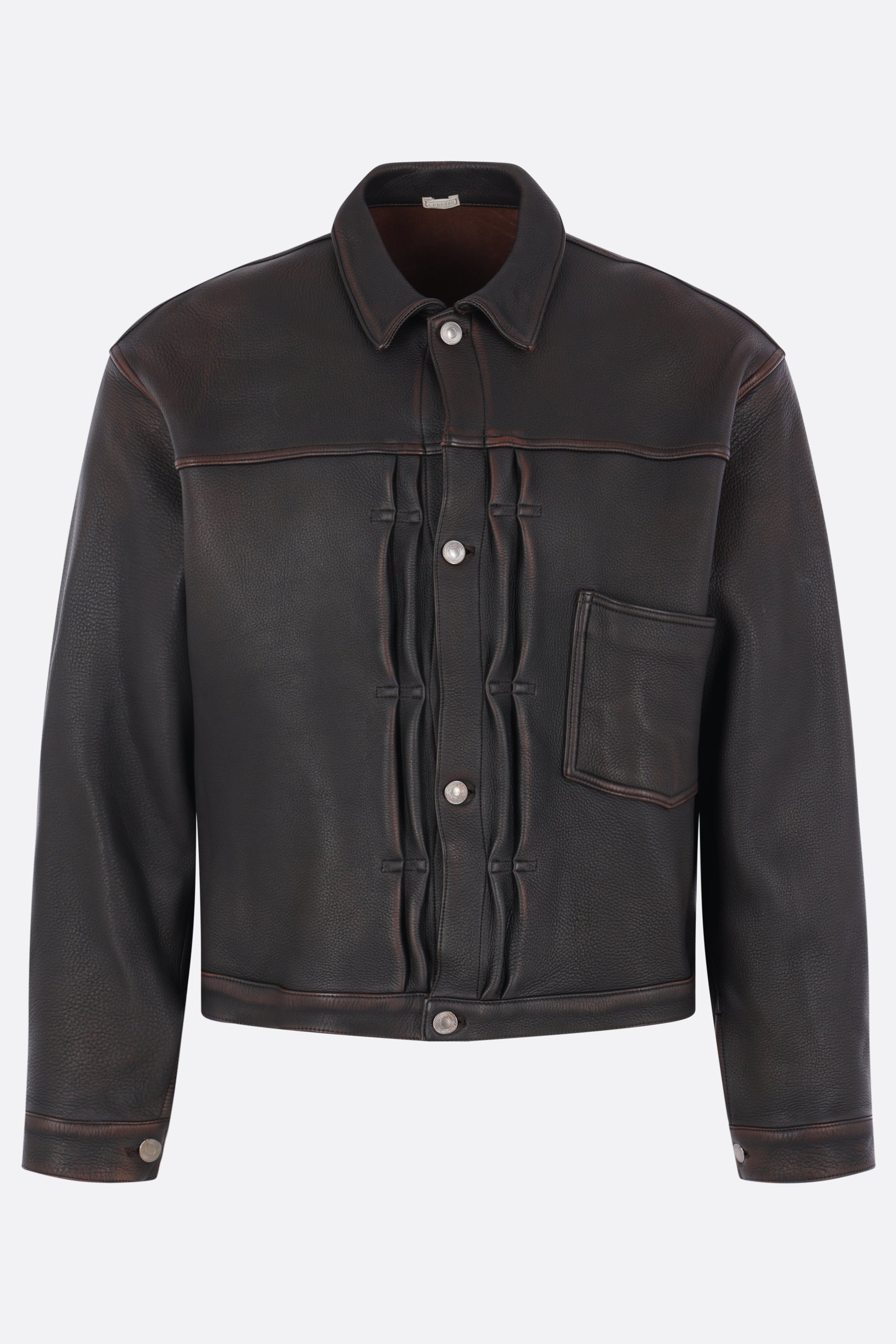 1st Type jacket in vintage leather