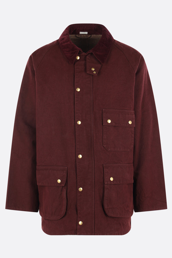 Vintage jacket in waxed canvas