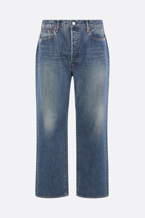 washed denim jeans