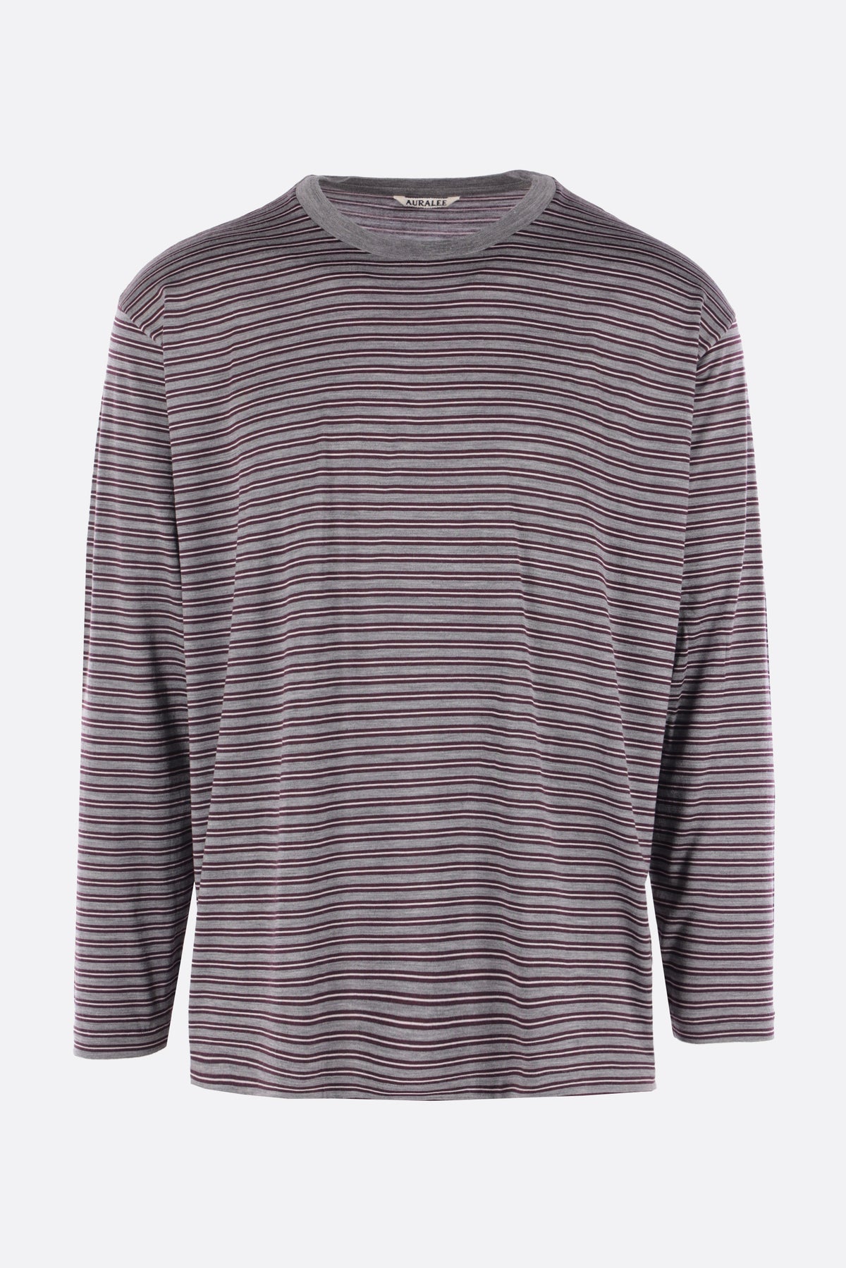 long-sleeve t-shirt in striped jersey