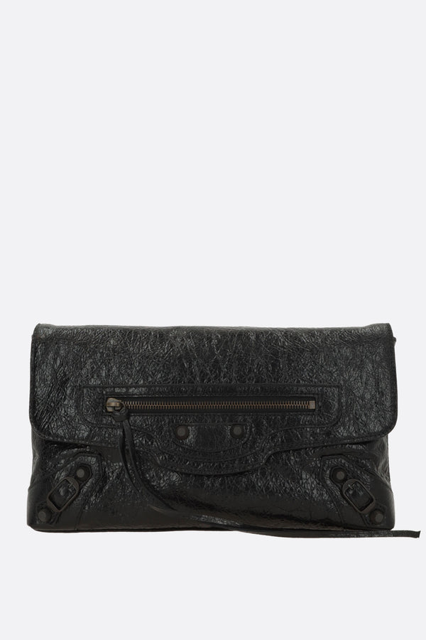 Le City clutch in Arena leather