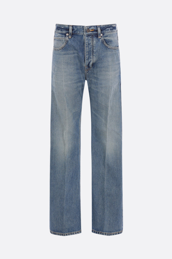 slim-fit jeans in denim