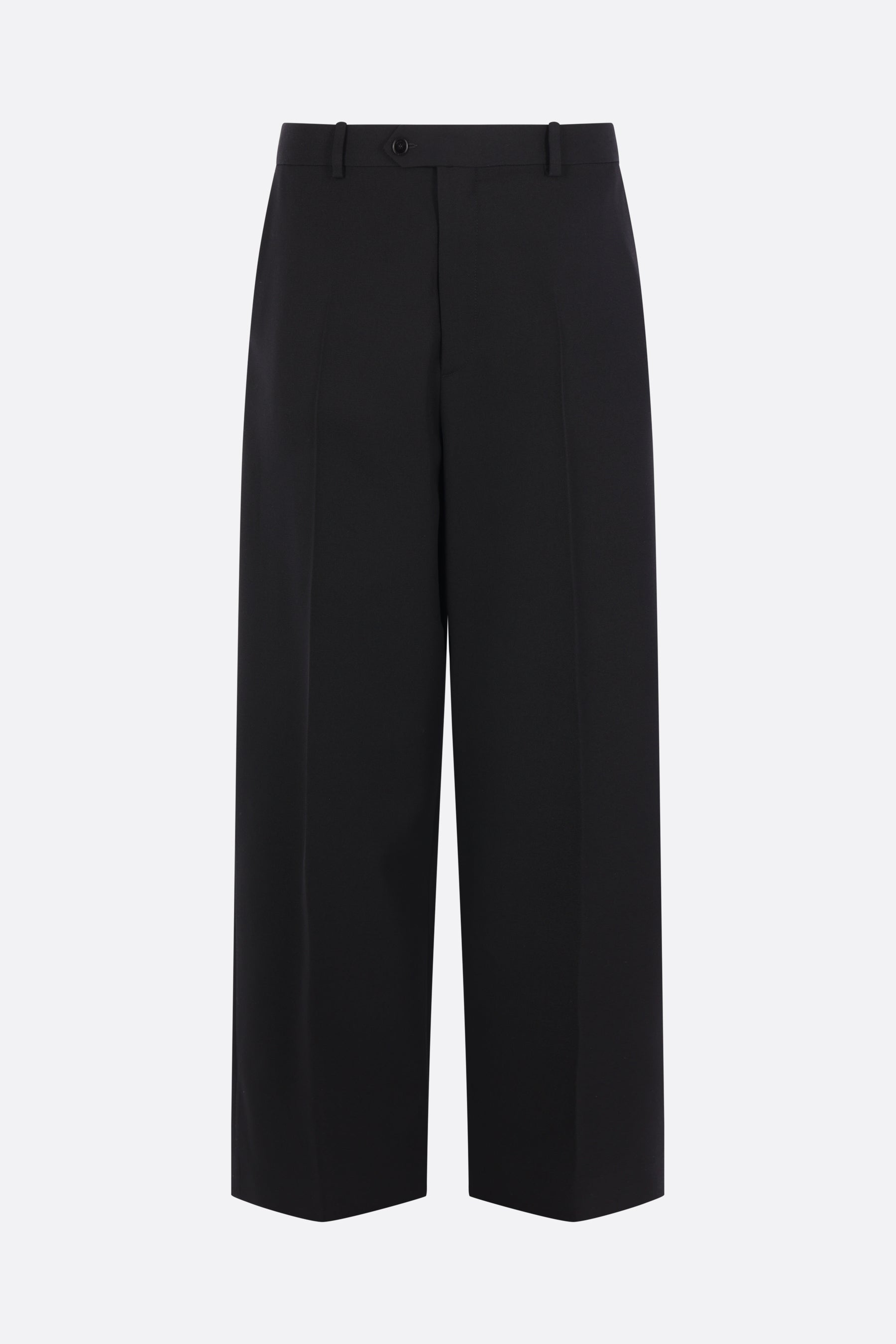 wool twill trousers
