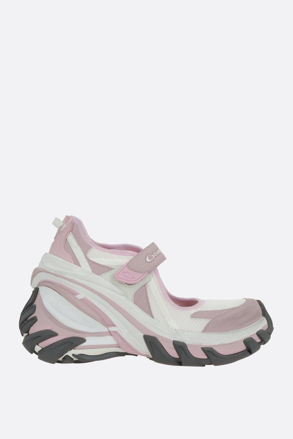 sneaker Mary Jane Hydra in ecopelle e rete