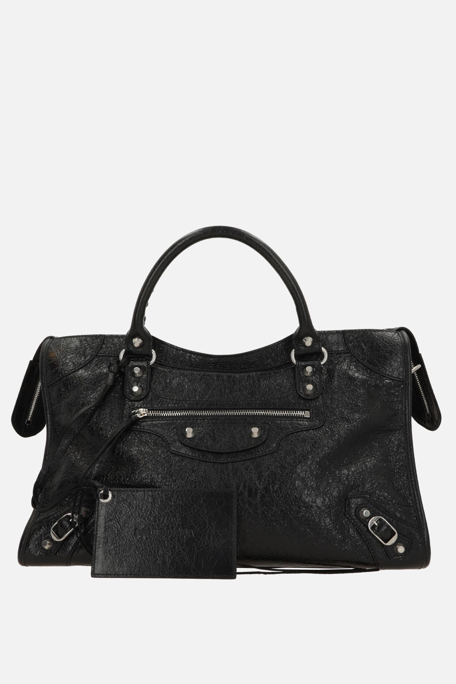 Le City medium tote bag in Arena leather