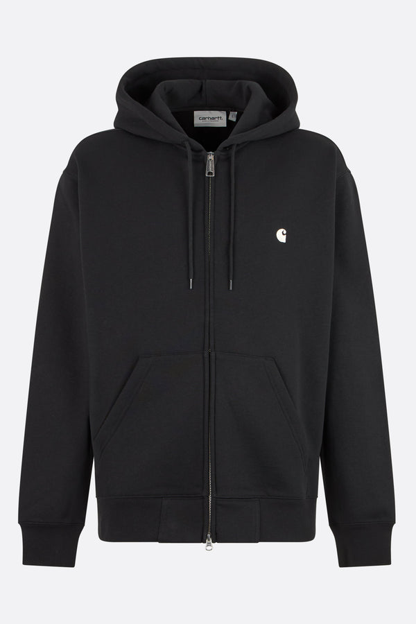 felpa full-zip Mack in misto cotone