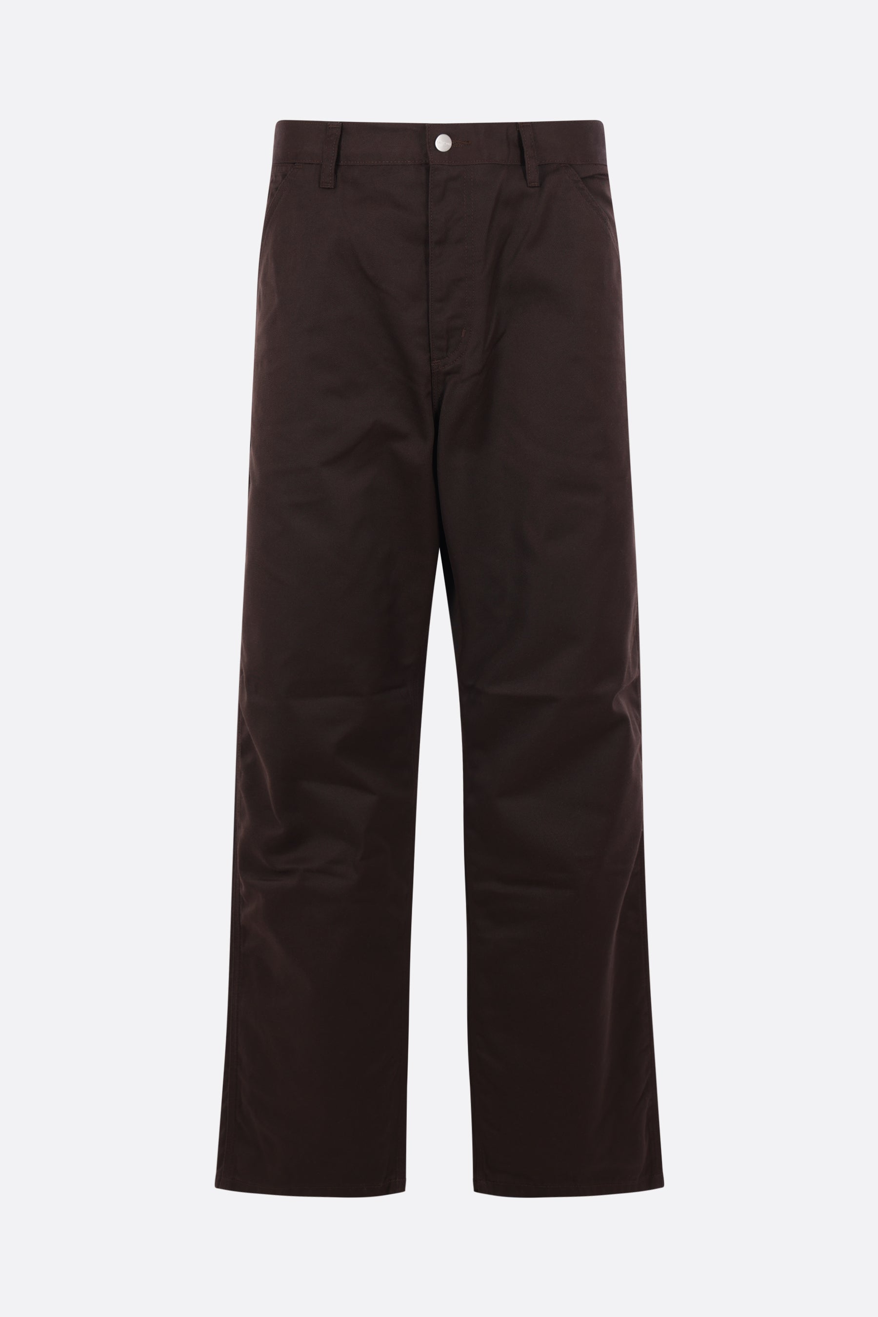 Simple trousers in twill