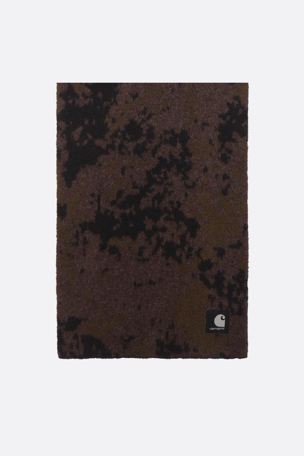 sciarpa Camo Disperse in misto lana