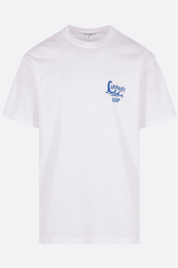 Waves t-shirt in cotton