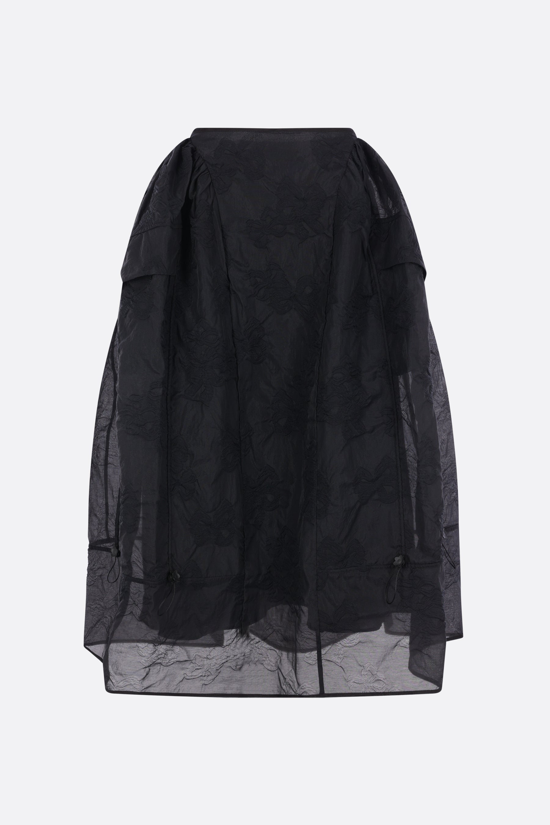 Fuana midi skirt in Papillon matelassé