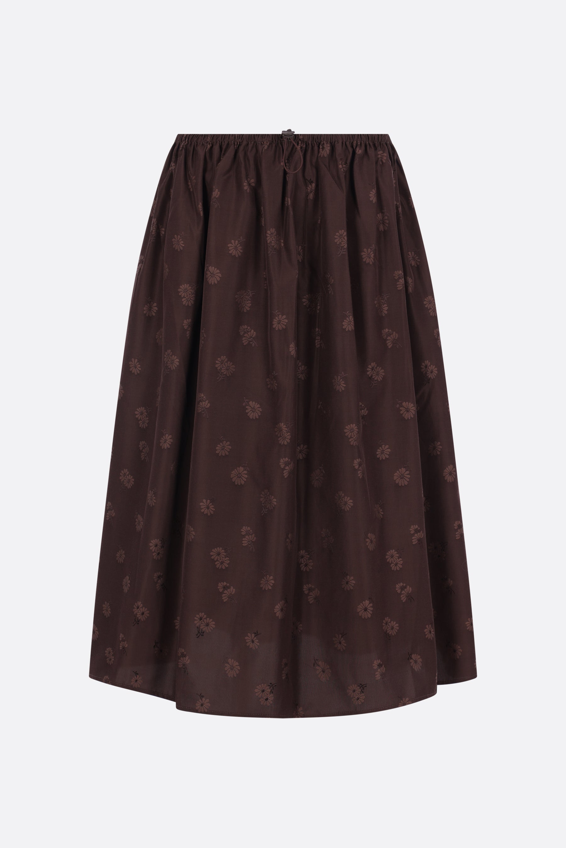 Fiella circle skirt in cotton blend