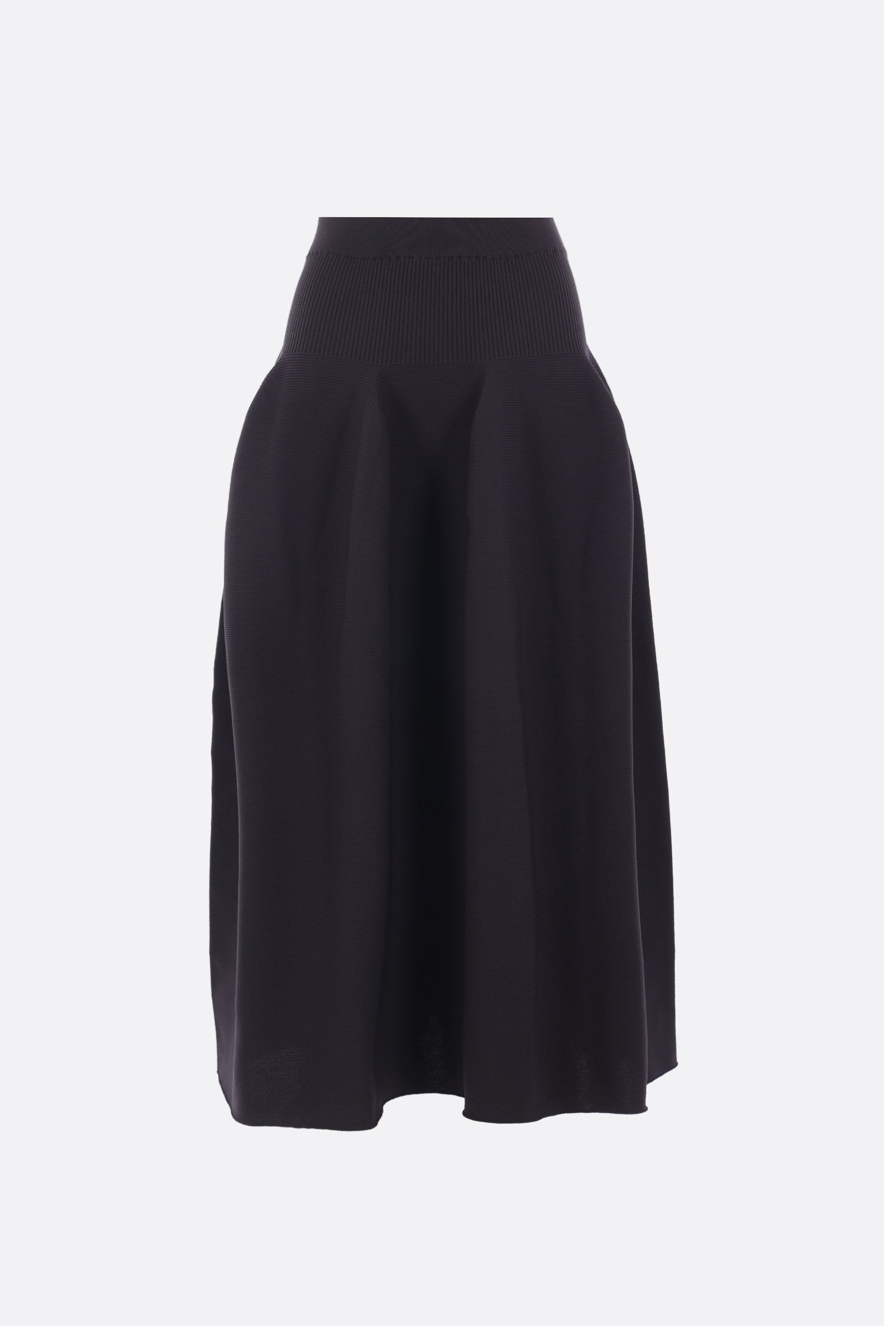 Pottery circle skirt in knit