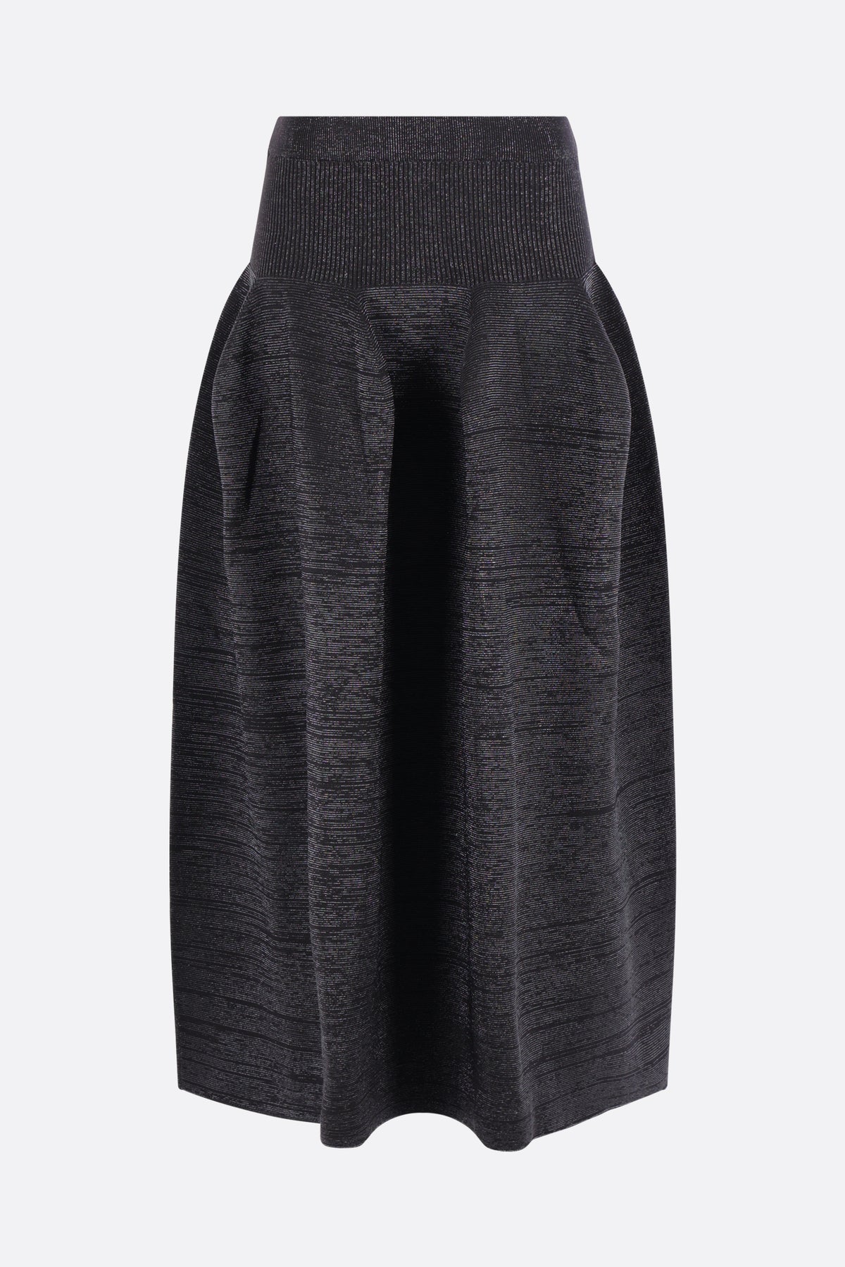 Pottery circle skirt in lurex