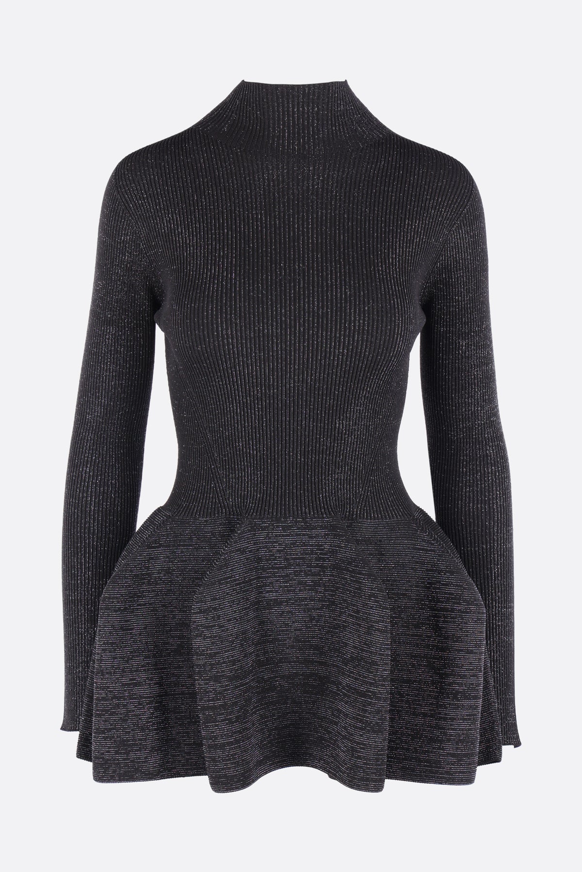 Pottery turtleneck sweater in lurex
