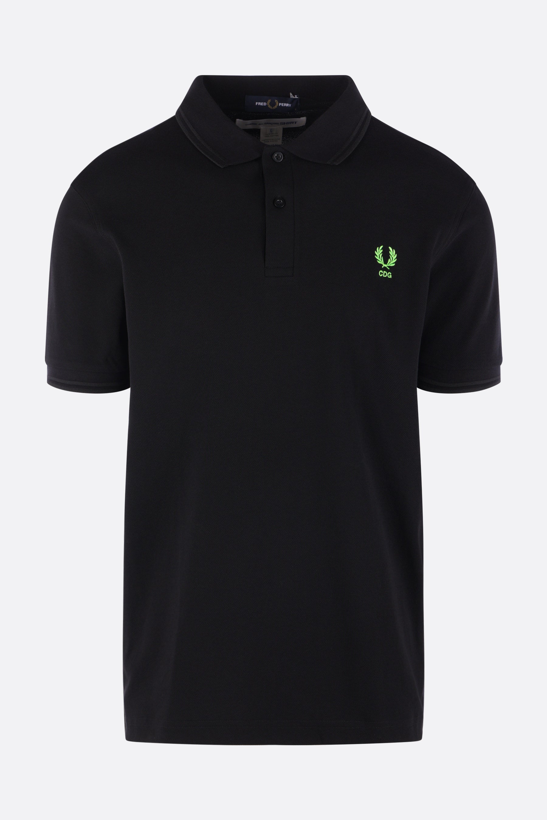 polo in piquet ricamo logo