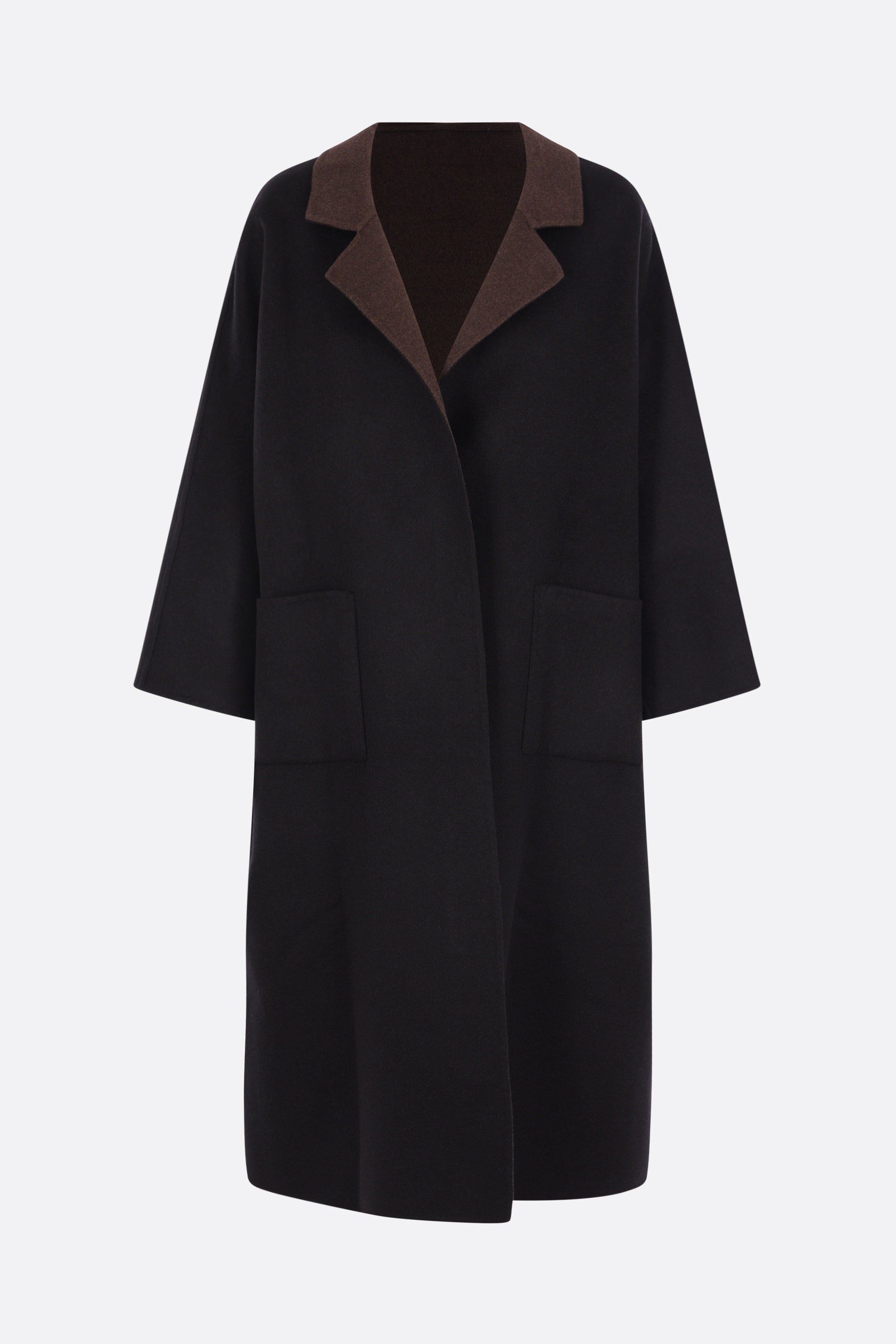 Papavero reversible coat in wool
