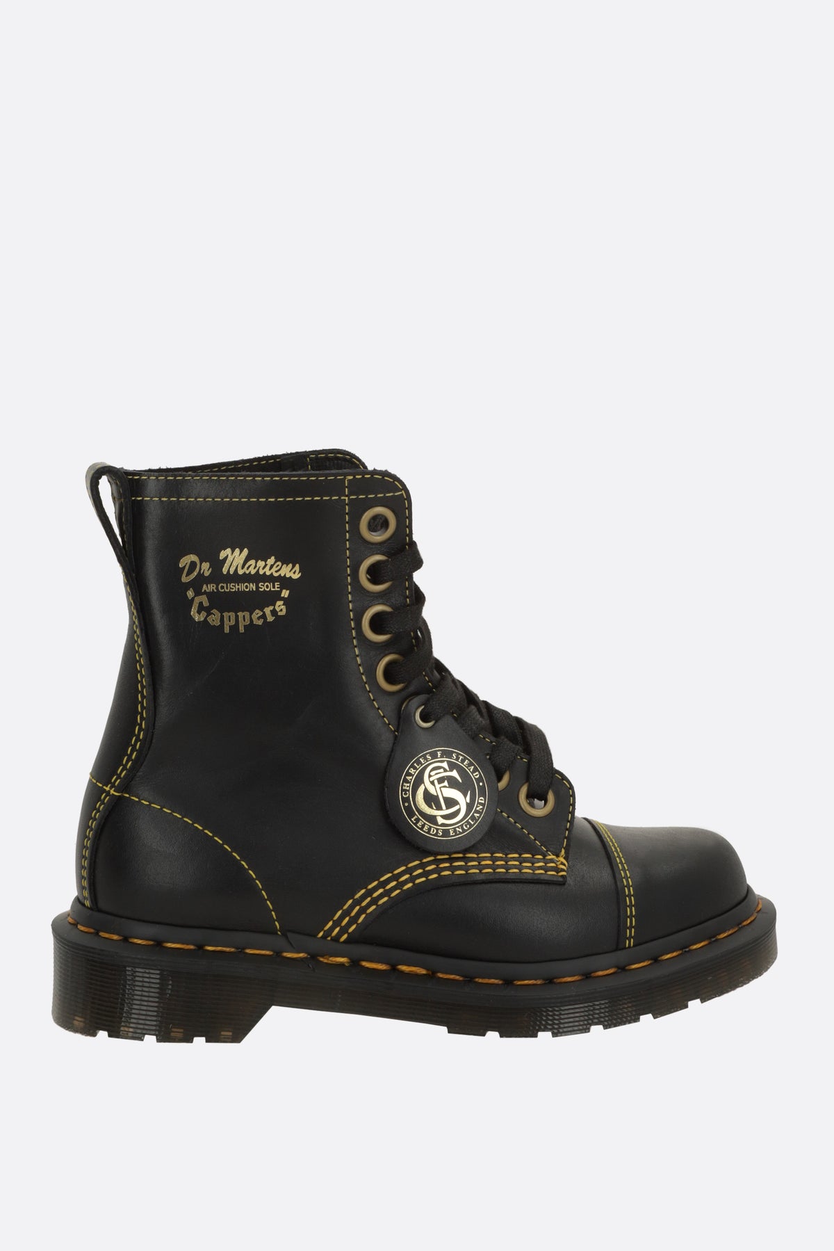 1460 Cappers combat boots in smooth leather