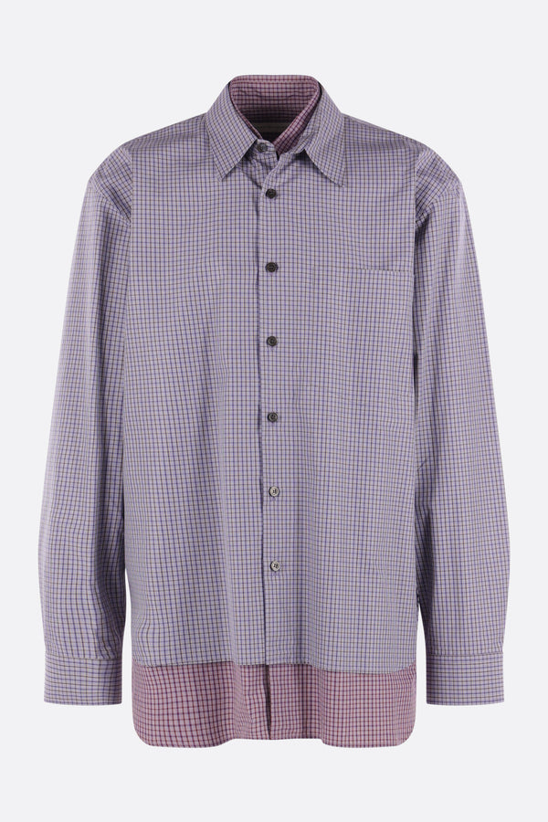 Camber double-layer shirt in poplin
