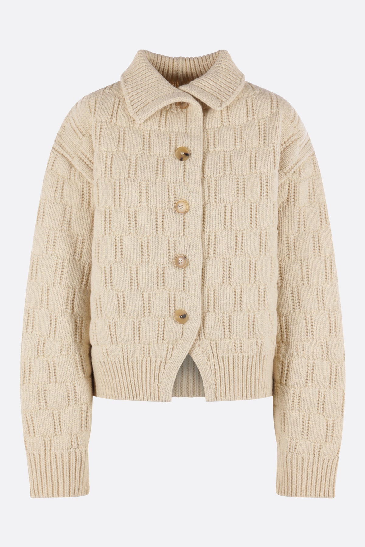 cardigan Terino in lana e cashmere