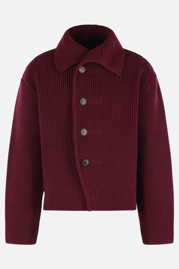 cardigan Marino in lana