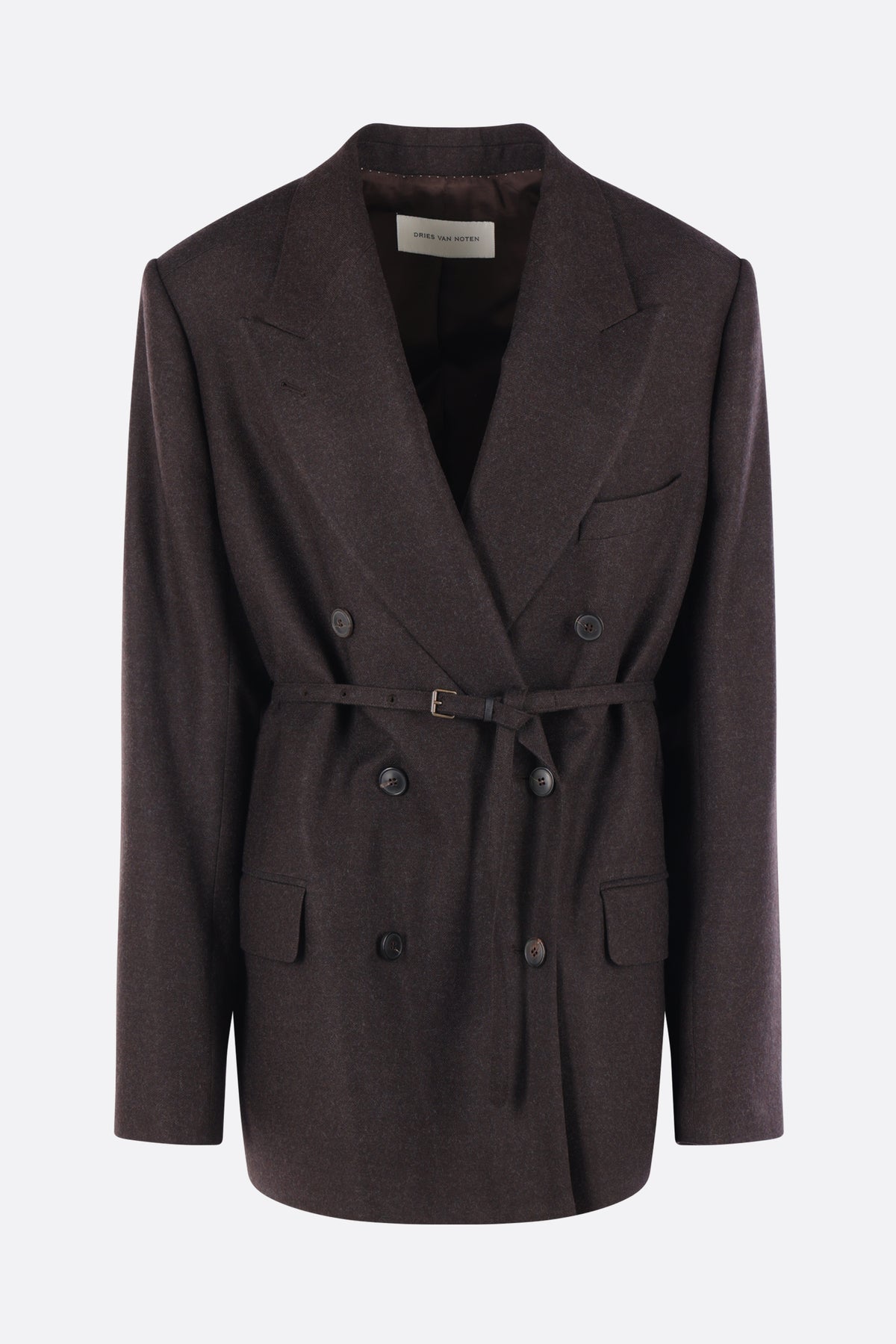 Bossy double-breasted blazer in wool