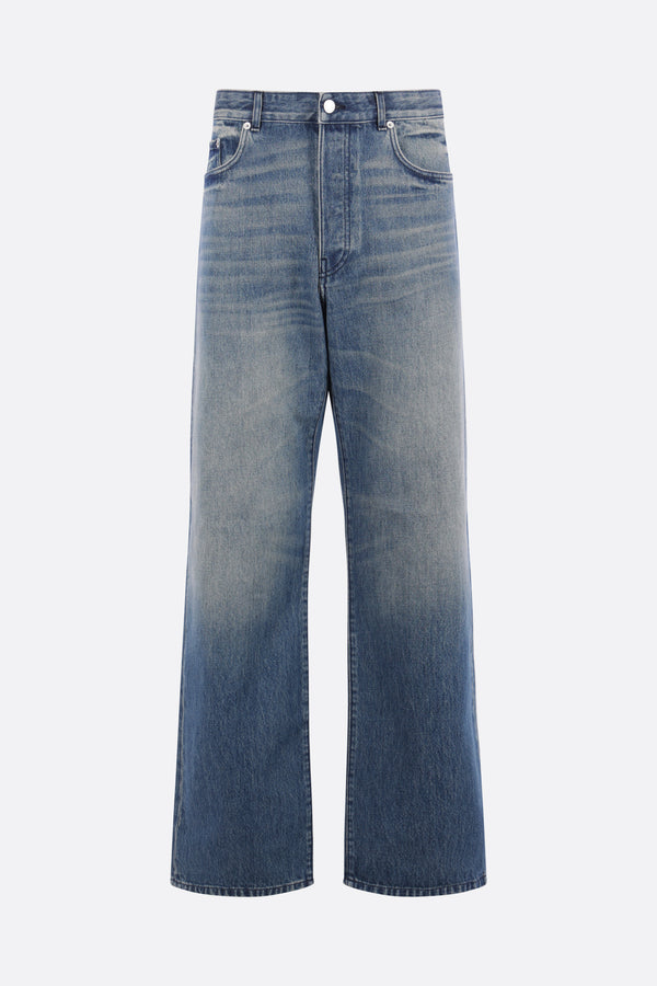 Peyter straight-leg jeans in denim