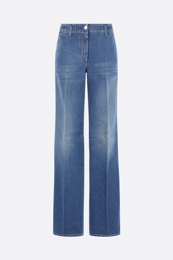 Parch straight-leg jeans in denim