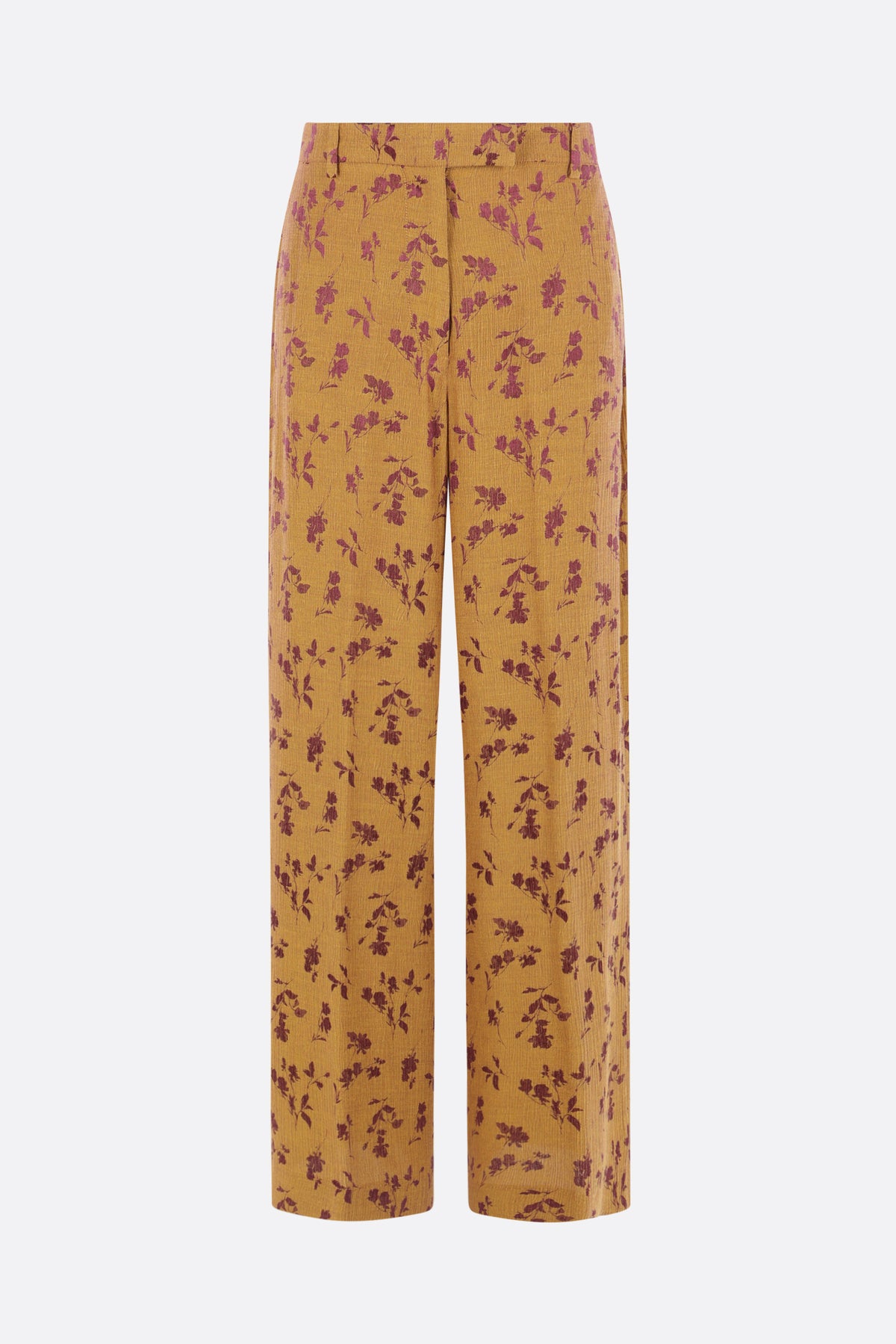 Penn wide-leg trousers in jacquard