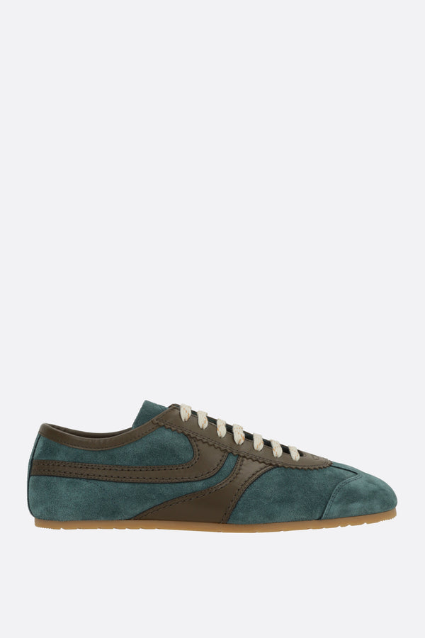 suede sneakers
