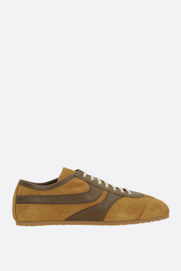 suede sneakers
