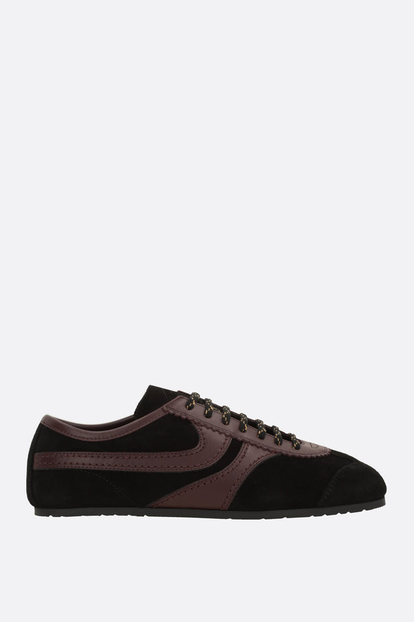 sneaker in suede