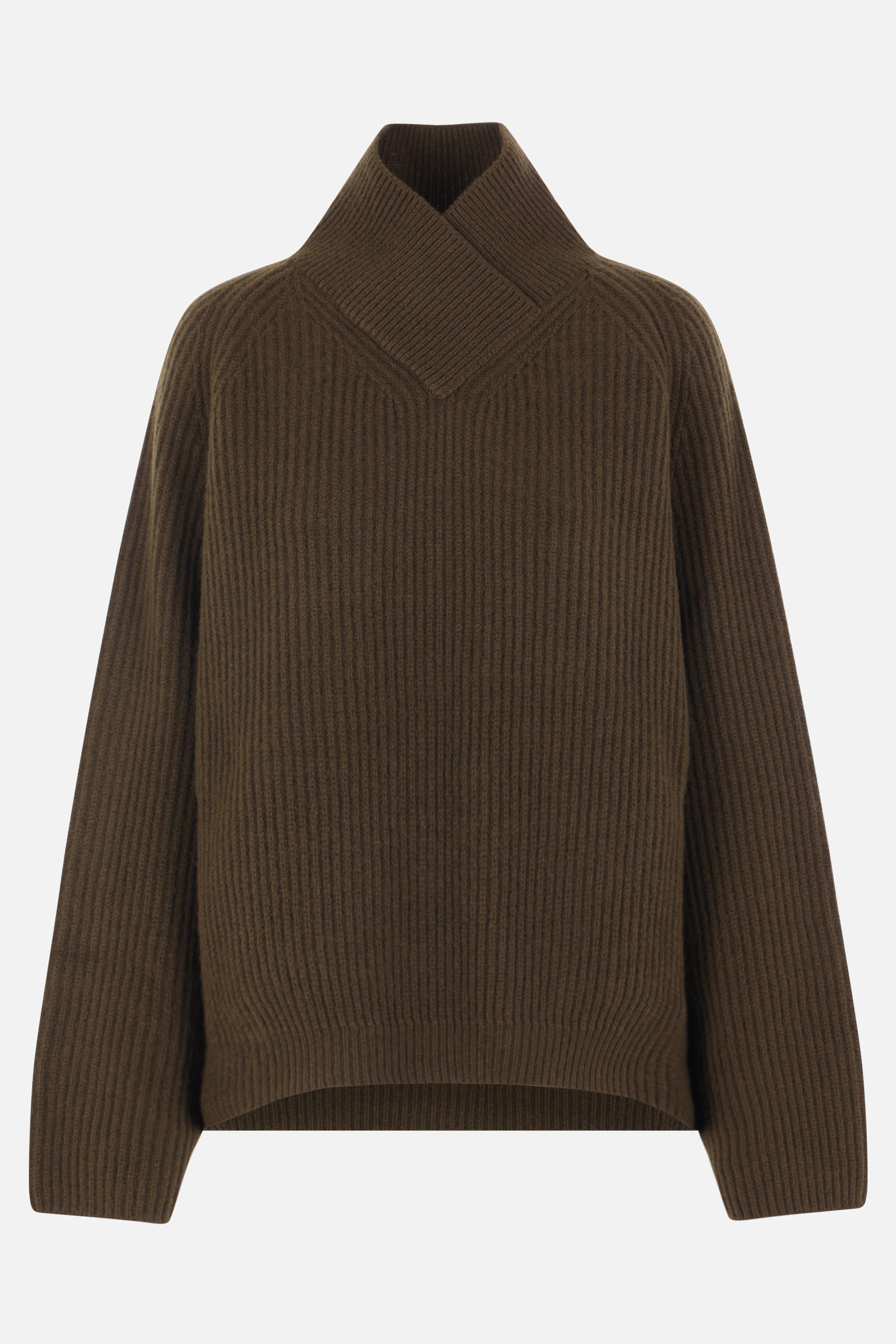 rib cashmere sweater