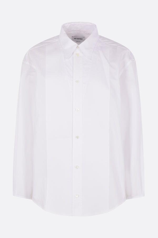 oversized shirt in poplin