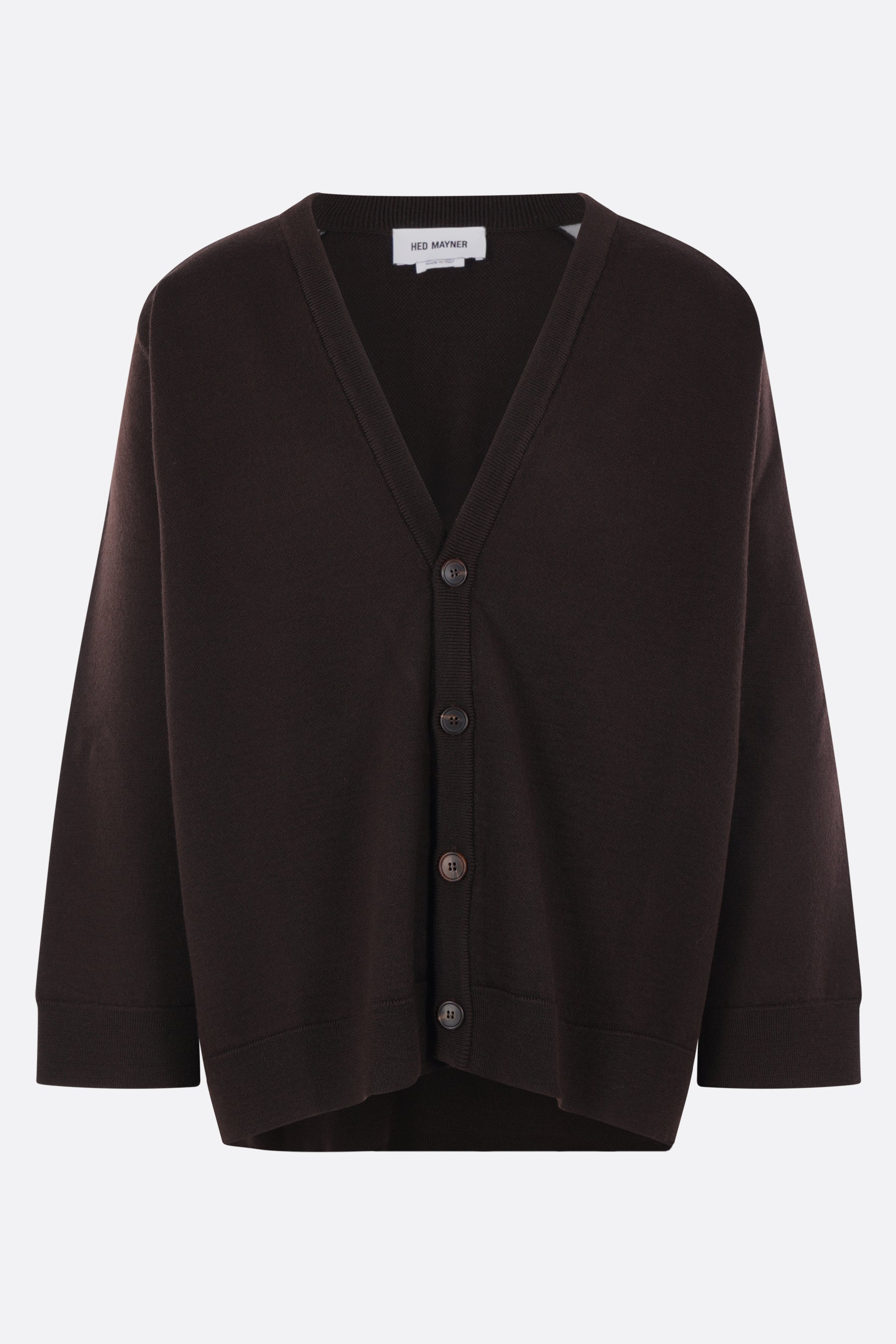 oversized cardigan in wool