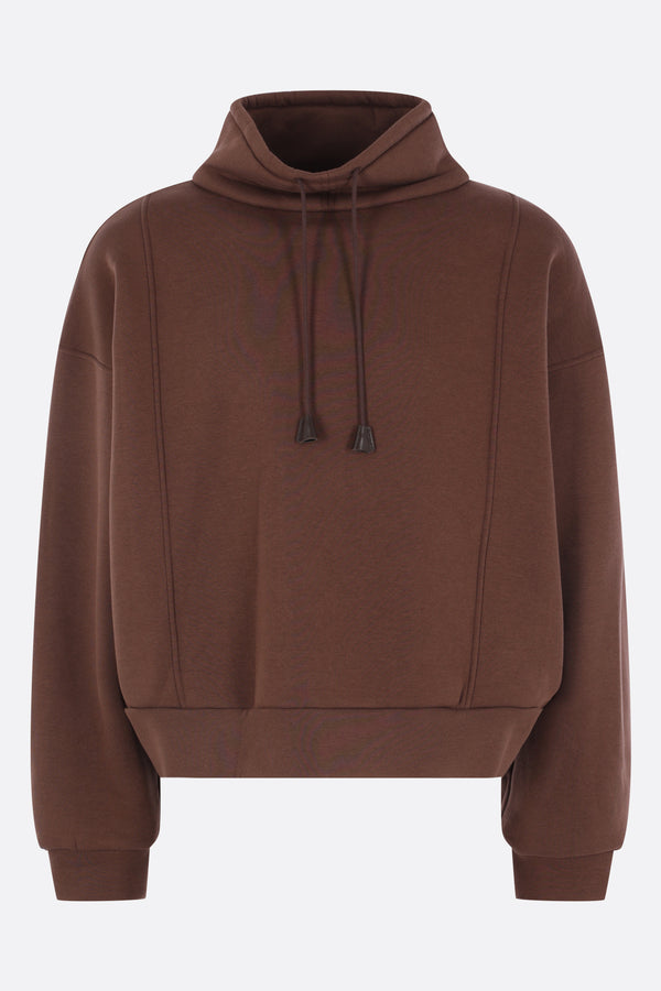 oversized sweatshirt in fleece