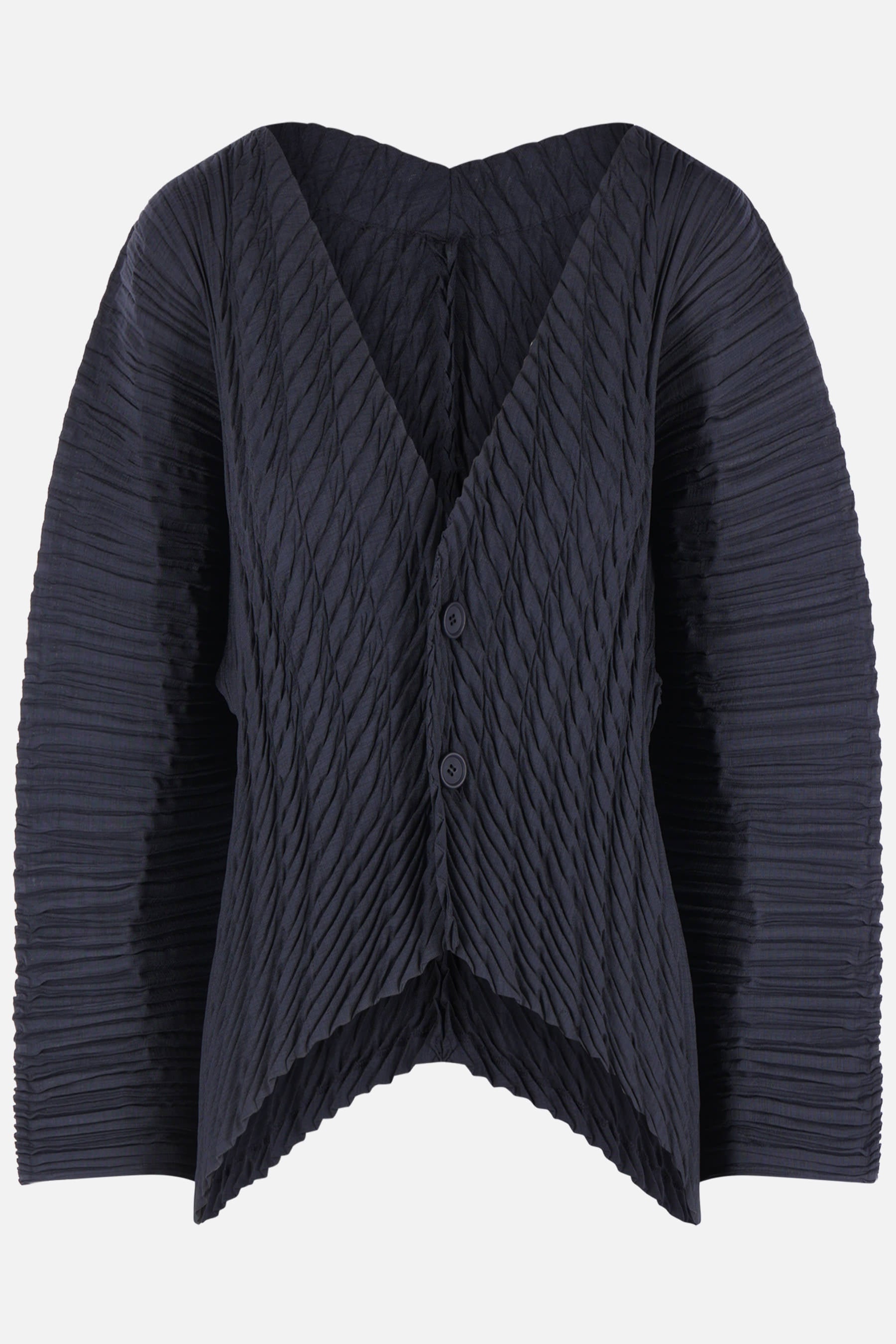 cardigan Unfurling Pleats