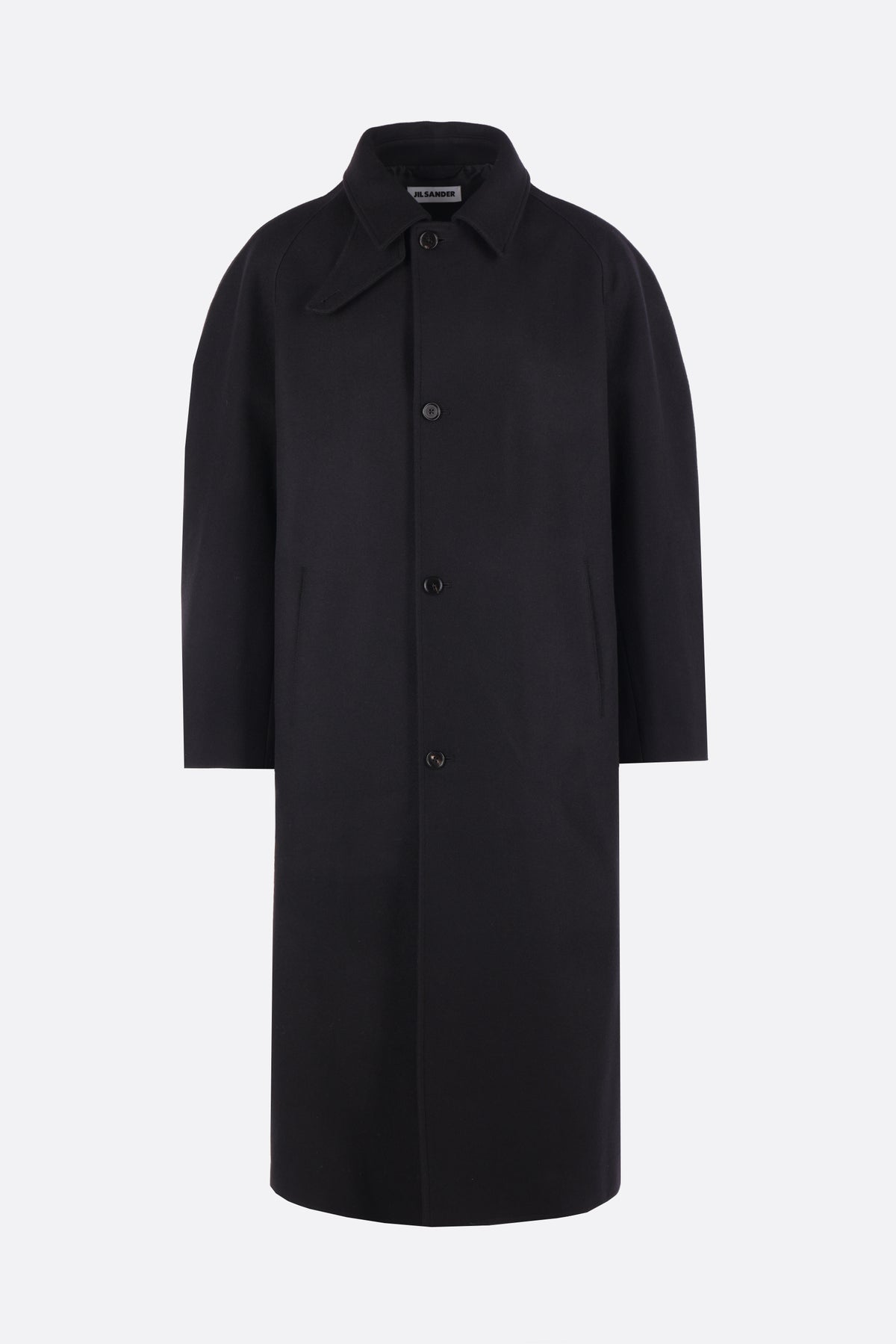 oversized coat in wool