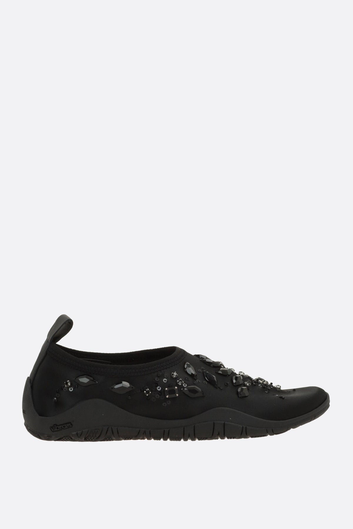 Elbe slip-on sneakers in satin