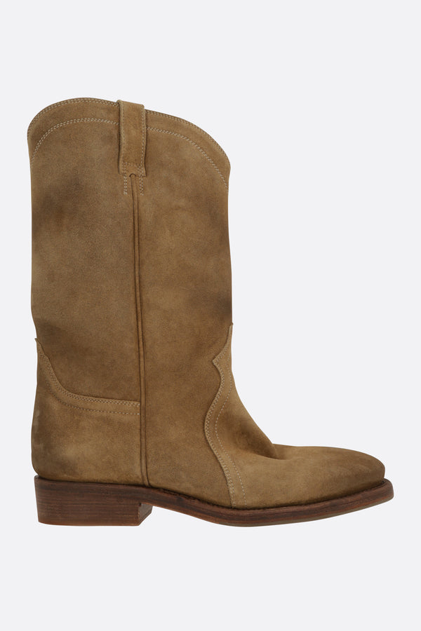 stivale Bruce in suede vintage