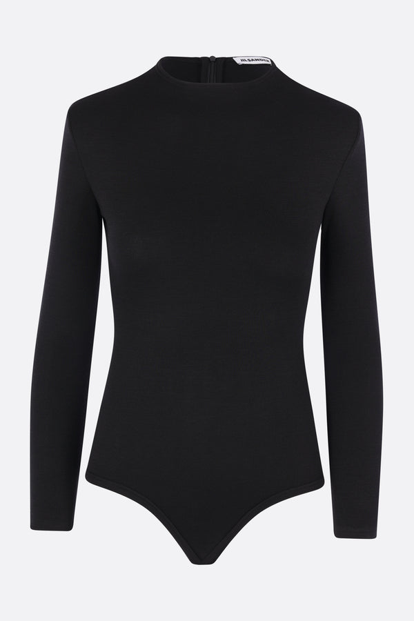 wool jersey bodysuit