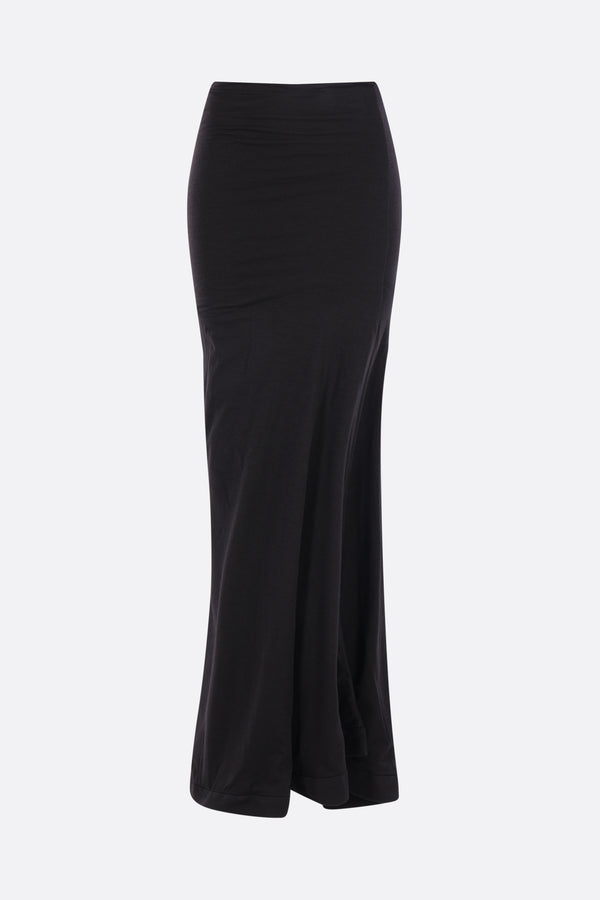 mermaid skirt in stretch wool