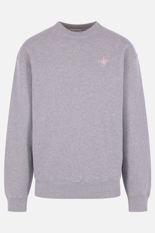 Ribbon Anchor sweatshirt in jersey