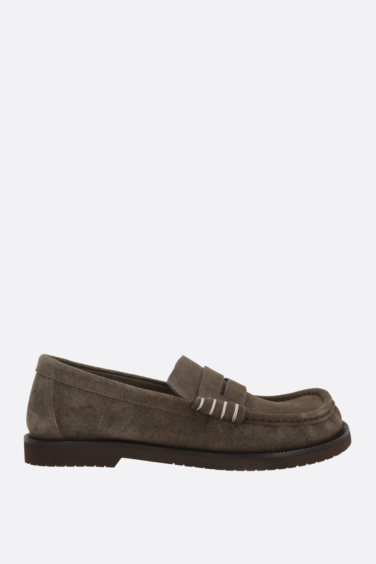 suede loafers