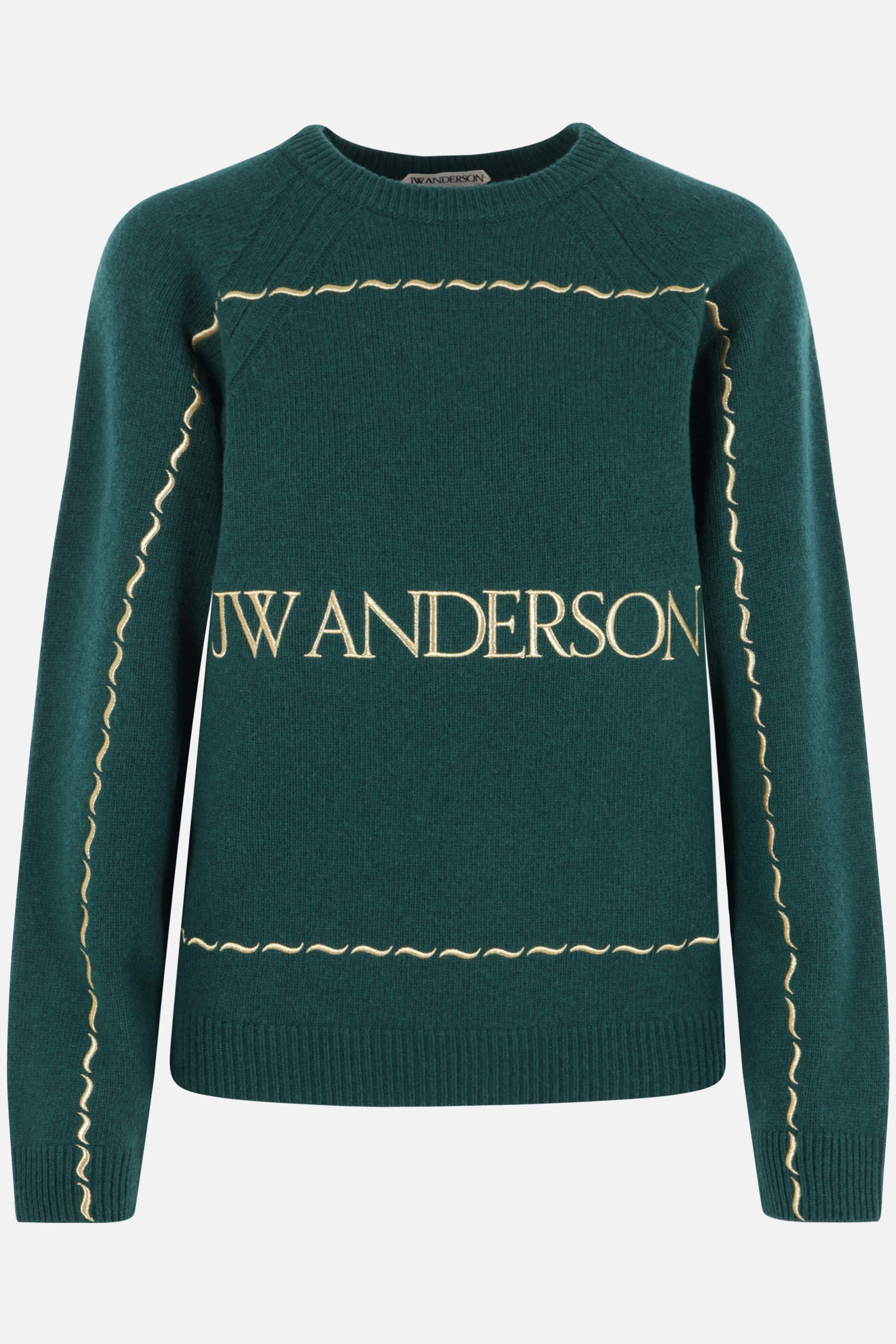 Logo sweater in wool