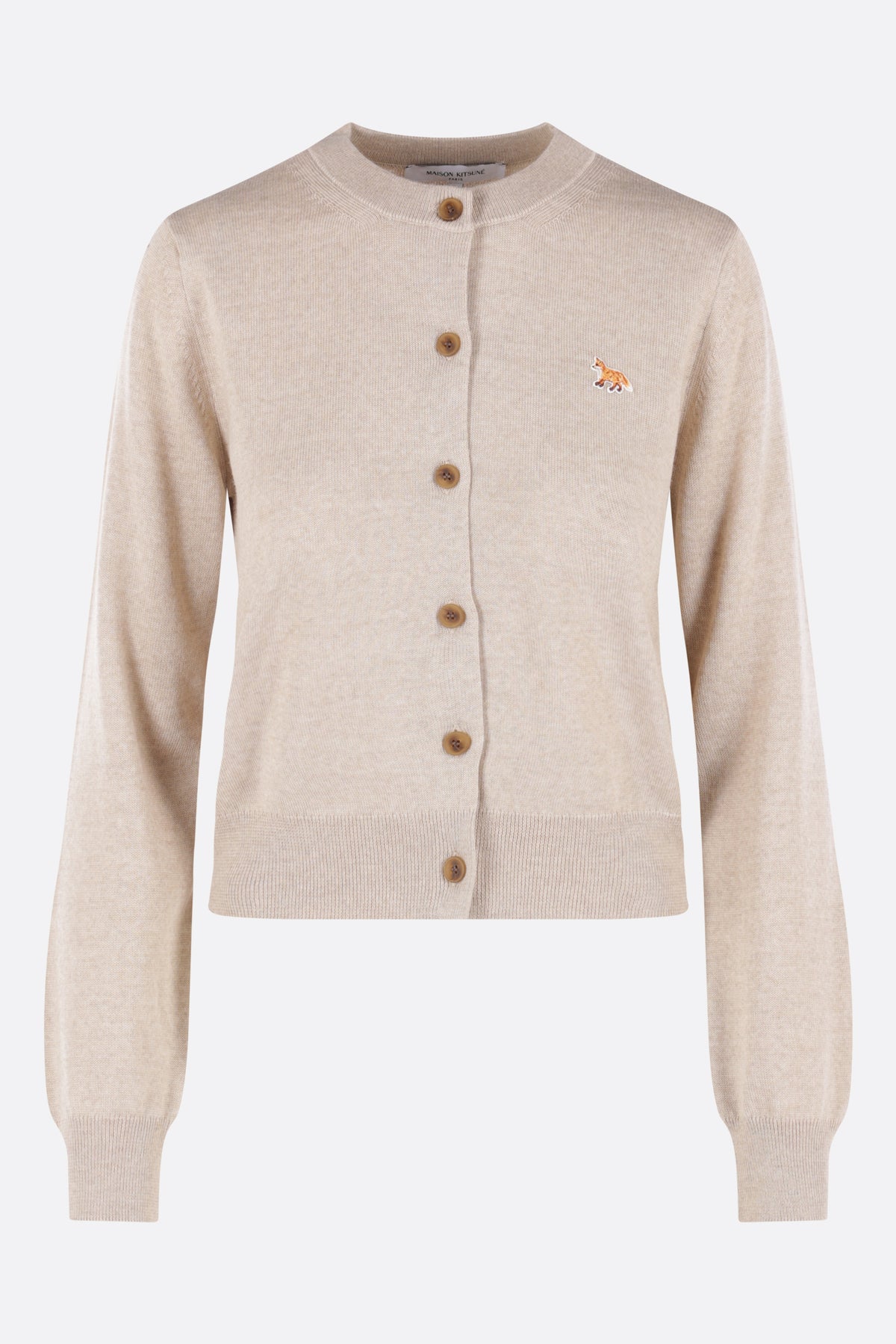 Baby Fox cardigan in wool
