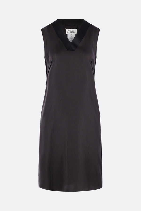silk midi dress